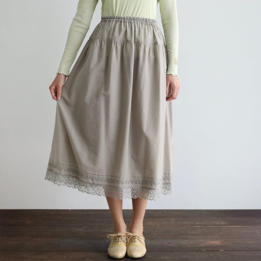 ふんわりコットンロングlacyペチスカート – REI THE LACES CHAMBER