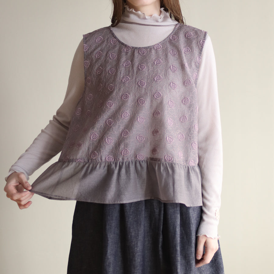 organza花刺繍 ベスト – REI THE LACES CHAMBER