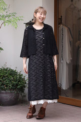 ストレッチペイズリーラッセルボレロ