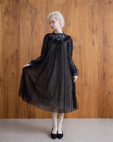 咲き浮く古典花刺繍レースでつくるtullyドレス / Coco Ivory Fillage Collection 2027