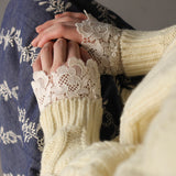 〔No.11213〕ストレッチラッセルlacyカフス【2026年8月下旬入荷予定】