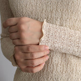 〔No.9343〕ストレッチラッセルクルーネックインナー【2026年8月下旬入荷予定】