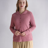 〔No.9341〕ストレッチラッセルブラウス【2026年8月下旬入荷予定】