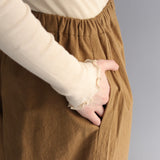 〔No.9366〕コットンワッシャーlacyパンツ【2026年8月下旬入荷予定】