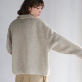 〔No.9337〕ブークレショートコート【2026年10月中旬入荷予定】