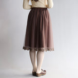 〔No.9362〕ダブルチュールスカート【2026年12月中旬入荷予定】