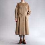 〔No.9358〕60ふんわりコットンワンピース【2026年12月中旬入荷予定】