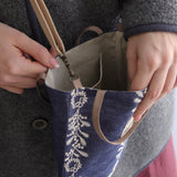 〔No.11224〕かりん刺繍プティBag【2026年10月下旬入荷予定】