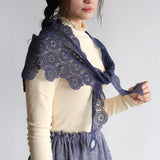 〔No.11220〕輪の詩ケミカルスカーフ【2026年9月下旬入荷予定】