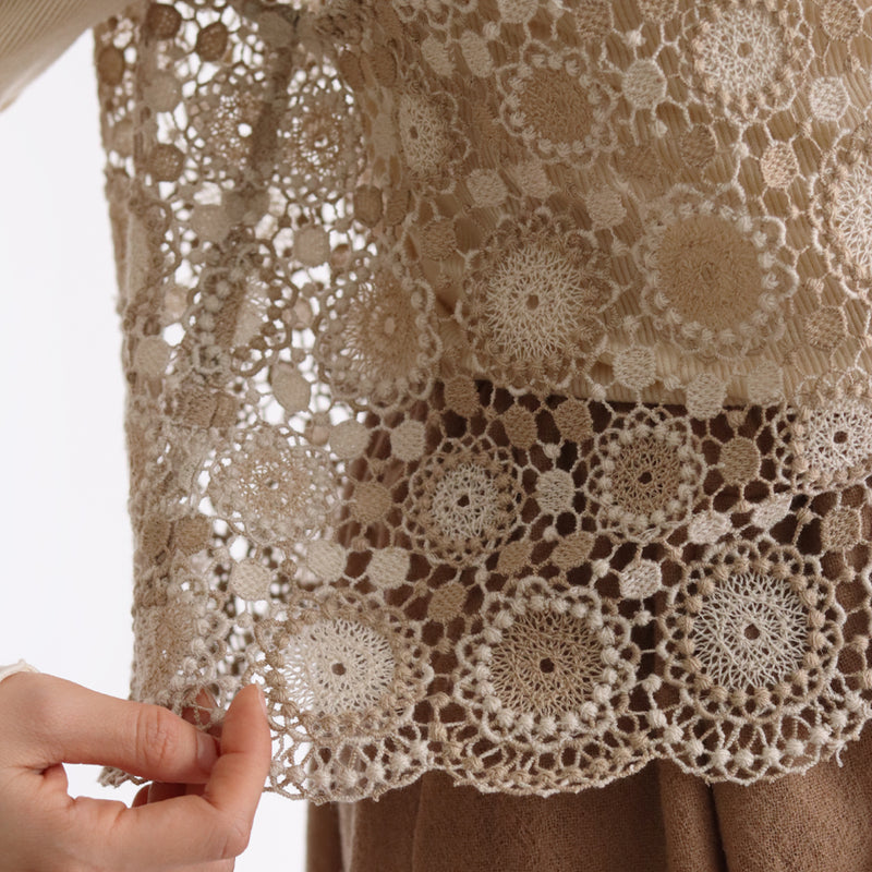 てまりウールケミカルベスト