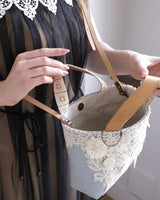 日本の細番手リネンでつくるFillage Bag / Coco Ivory Fillage Collection 2027