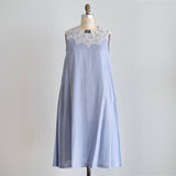 Linen-Cotton Lacy Sleeveless Dress