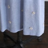 [No.9216] Rok Bordir Pompom Katun Linen [Perkiraan tiba akhir Mei 2026]