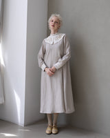日本の細番手リネンでつくるFillageカラーワンピース / Coco Ivory Fillage Collection 2027