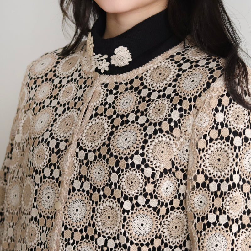 てまりウールケミカルコート