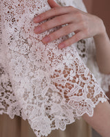 時を重ねたベージュレースのFillageボレロ / Coco Ivory Fillage Collection 2027