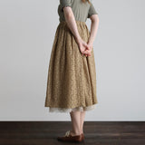 〔No.9239〕Flower Raschel Lacy Skirt [Available Late August 2026]