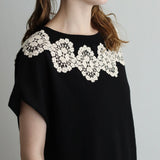 organicコットンknitプルオーバー