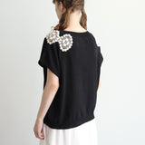 organicコットンknitプルオーバー