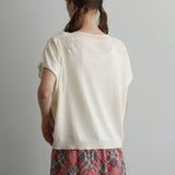 organicコットンknitプルオーバー