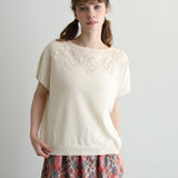 organicコットンknitプルオーバー