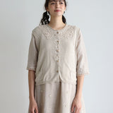 organicコットンknitベスト