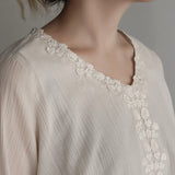 アキハコットンプルオーバー