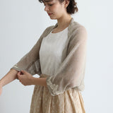 フレンチリネンkintボレロ