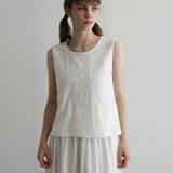 〔No.9257〕C Rompi Renda Linen Belgia【Perkiraan tiba akhir Mei 2026】