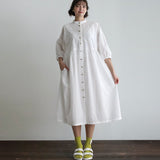 60ふんわりコットンgiletワンピース