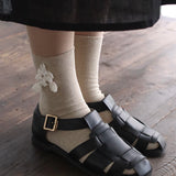 〔No.11206〕Kaos Kaki Renda Shirono [Diperkirakan tiba akhir Februari 2026]