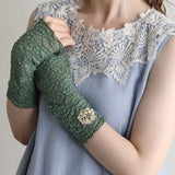 ストレッチペイズリーラッセルアームカバー