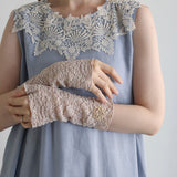 ストレッチペイズリーラッセルアームカバー