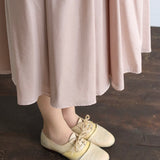 [No. 9287] Double Cotton Silk Dress [Arriving late August 2026]