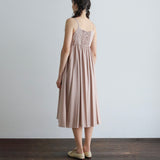 [No. 9287] Double Cotton Silk Dress [Arriving late August 2026]