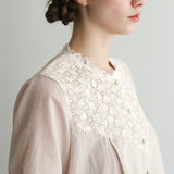 [No.9262] Blus Rompi Katun Washed Natural [Perkiraan Tersedia Akhir Mei 2026]