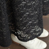 ストレッチペイズリーラッセルノースリーブワンピース