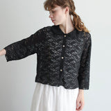 ストレッチペイズリーラッセルボレロ