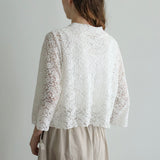 ストレッチペイズリーラッセルボレロ