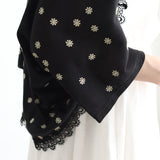 [No.9242] Bolero Renda Katun Washer Tulle [Perkiraan tiba akhir Mei 2026]
