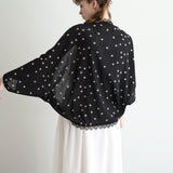 [No.9242] Bolero Renda Katun Washer Tulle [Perkiraan tiba akhir Mei 2026]
