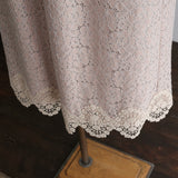 [No.9240] Flower Raschel Pants [Scheduled for late August 2026 delivery]