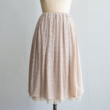 〔No.9239〕Flower Raschel Lacy Skirt [Available Late August 2026]
