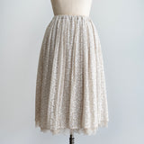 〔No.9239〕Flower Raschel Lacy Skirt [Available Late August 2026]