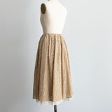 〔No.9239〕Flower Raschel Lacy Skirt [Available Late August 2026]