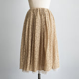 〔No.9239〕Flower Raschel Lacy Skirt [Available Late August 2026]