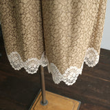 [No.9240] Flower Raschel Pants [Scheduled for late August 2026 delivery]