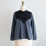 [No.9278] Blus gilet katun lembut 60 [Perkiraan tiba akhir Agustus 2026]