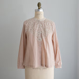 [No.9278] Blus gilet katun lembut 60 [Perkiraan tiba akhir Agustus 2026]