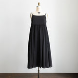 [No. 9287] Double Cotton Silk Dress [Arriving late August 2026]